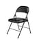National Public Seating Commercialine Folding Chair, Vnyl, Blk, PK4 950 - alternate 5